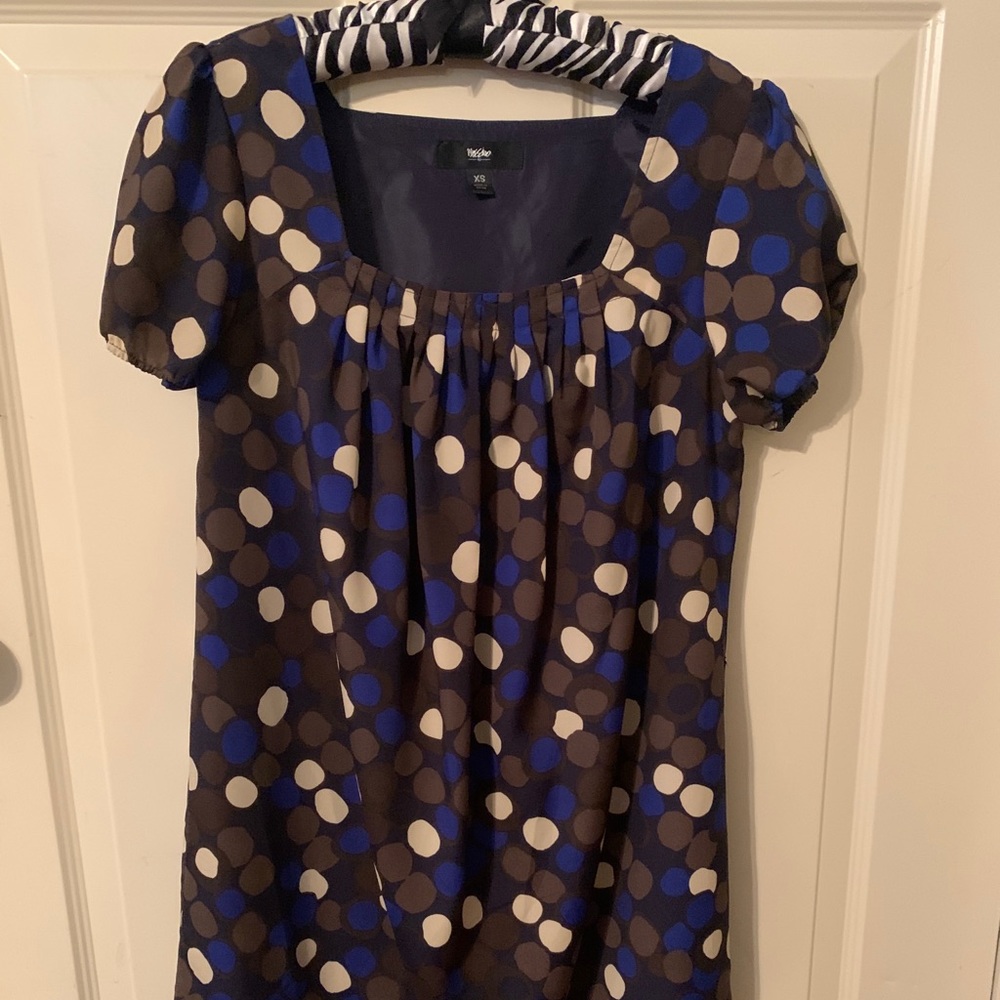 Mossimo Polka Dot Box Style Dress